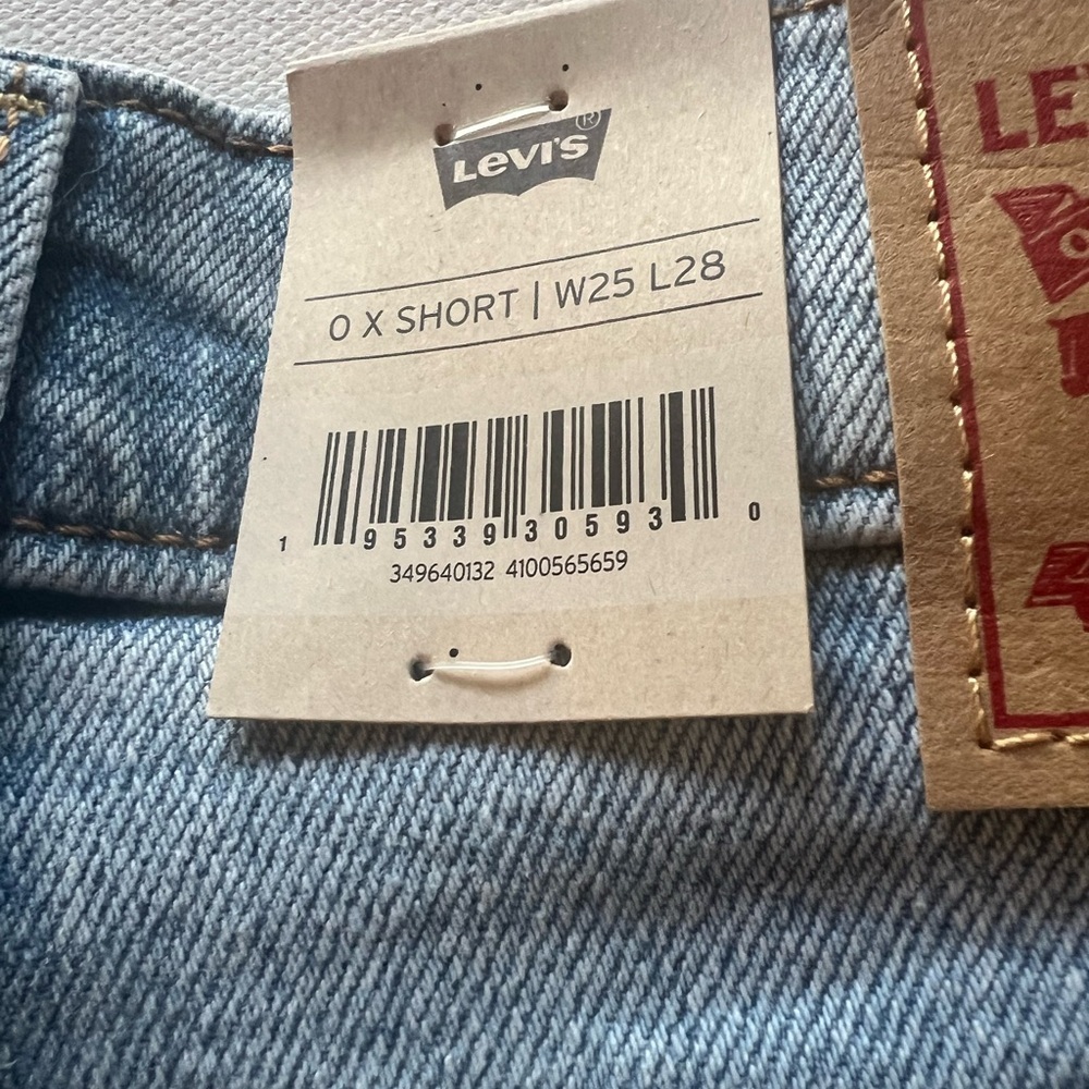NWT Women's Levi's Premium Wedgie Straight
Fit High Rise Jeans 25x28 (L) - Picture 9 of 11